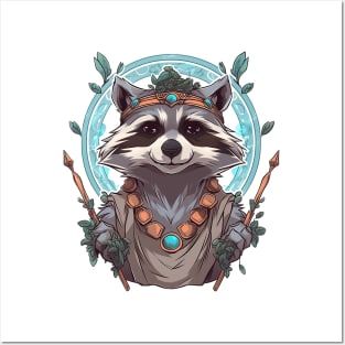 raccoon Posters and Art